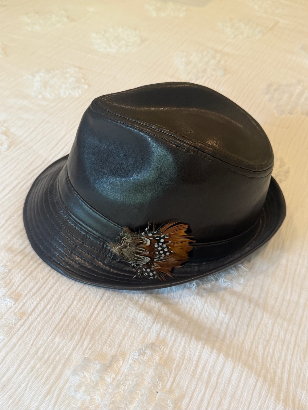 The Hatter Company Black Fedora Hat